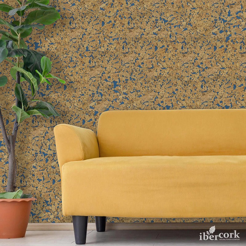 Настенная пробка клеевая Easycork Classic 2,5мм Кориа азул Настенная пробка клеевая Easycork Classic 2,5мм Кориа азул