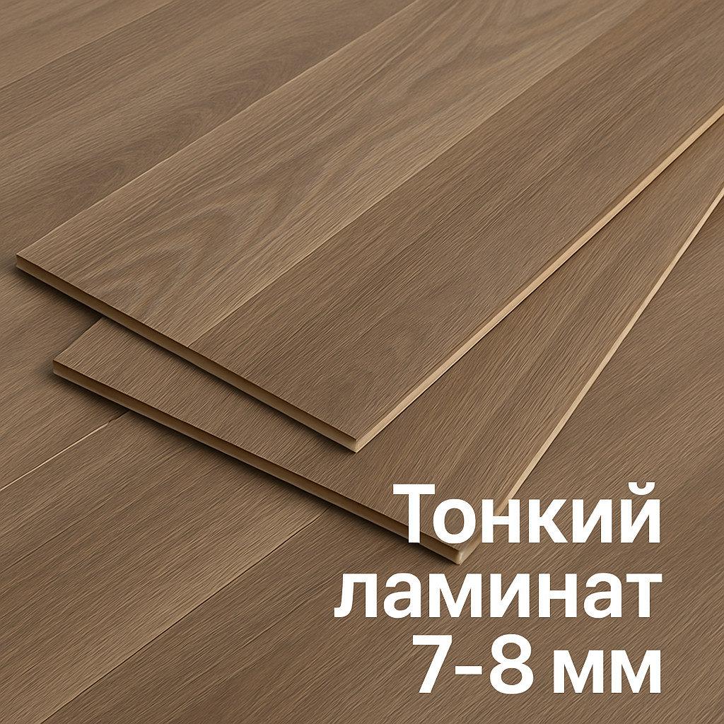 Тонкий ламинат 7-8 мм: практичность использования