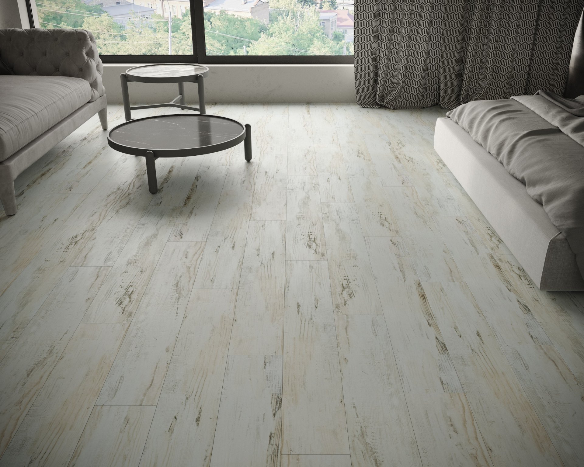 LVT плитка Art East Art Tile Fit 34кл 249 Береза прованс