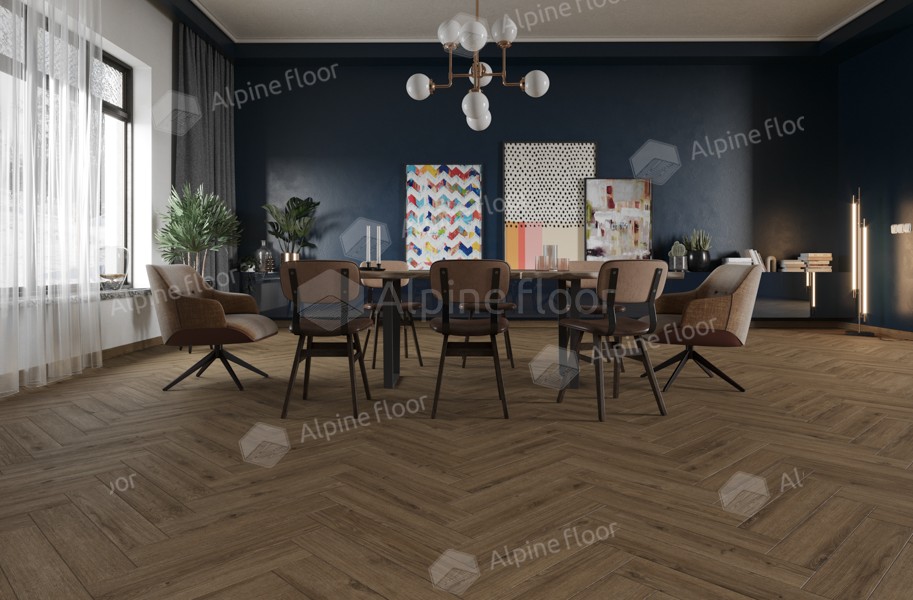 Ламинат ALPINE FLOOR by Classen Ville 4V 33кл Дуб Азуара 63274