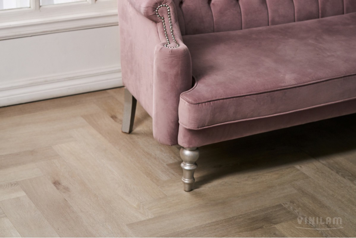 SPC ламинат VINILAM PARQUET HERRINGBONE 4V 43кл Паркет Скандинавский IS11188