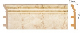 Плинтус напольный DECOMASTER D233 2400*120*23мм 80