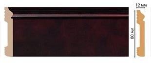 Напольный плинтус DECOMASTER D005 2400*79*13мм 62
