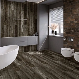 LVT плитка DAMY FLOOR Family 4V 43кл TCM369-7-LVTДуб Рустик черн