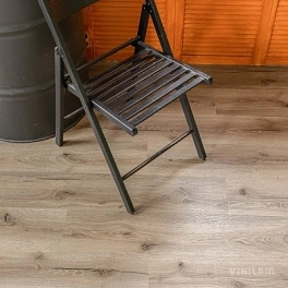 LVT ламинат VINILAM CLICK 4V 43кл Дуб Дамп 8838