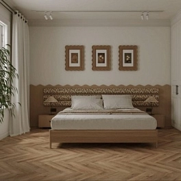 SPC ламинат ENSTEN VALLAND PARQUET 4V 43 кл 600х125х4мм (1,95м2=26шт) ECO 103-22 Зебрано